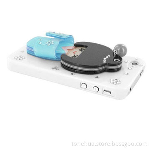 PC case for iPhone 4 & 4S, with glass, with the mirror behind